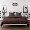 Linge de maison sur Grenoble : Housses de couettes Intemporel Boh&egrave;me Marron 140x200 cm. . Maison > Housses de couettes.