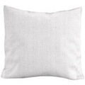 Linge de maison sur Grenoble : Coussins Soleil D'Ocre Lino Blanc 45x45 cm. . Maison & D&eacute;co > Coussins.