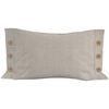 Coussins Soleil D'Ocre Lino Beige 30x50 cm. . Maison & D&eacute;co > Coussins.