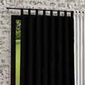 Linge de maison sur Grenoble : Rideaux, stores Soleil D'Ocre Boh&egrave;me Noir 140x240 cm. . Maison & D&eacute;co > Rideaux, stores.