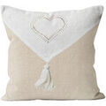 Coussins Soleil D'Ocre Elena Beige 50x50 cm,40x40 cm. . Maison & D&eacute;co > Coussins. Grenoble