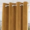 Rideaux, stores Soleil D'Ocre Velvet Jaune 140x240 cm. . Maison & D&eacute;co > Rideaux, stores.