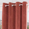 Rideaux, stores Soleil D'Ocre Velvet Orange 140x240 cm. . Maison & D&eacute;co > Rideaux, stores.
