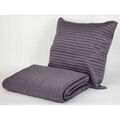 Linge de maison sur Grenoble : Plaids, jet&eacute;s Harmony ULYSSE Noir 45x45 cm. . Maison & D&eacute;co > Plaids, jet&eacute;s.
