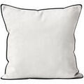 Linge de maison sur Grenoble : Coussins Soleil D'Ocre Boh&egrave;me Blanc 60x60 cm,40x40 cm. . Maison & D&eacute;co > Coussins.