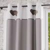 Rideaux, stores Soleil D'Ocre Love Gris 140x240 cm. . Maison & D&eacute;co > Rideaux, stores.