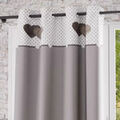 Rideaux, stores Soleil D'Ocre Love Gris 140x240 cm. . Maison & D&eacute;co > Rideaux, stores.