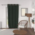 Rideaux, stores Soleil D'Ocre Lino Kaki 140x240 cm. . Maison & D&eacute;co > Rideaux, stores. Grenoble