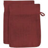 Serviettes et gants de toilette Soleil D'Ocre Lagune