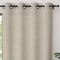 Linge de maison sur Grenoble : Rideaux, stores Soleil D'Ocre Panama Beige 140x240 cm,140x300 cm. . Maison & D&eacute;co > Rideaux, stores.