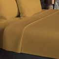 Linge de maison sur Grenoble : Draps Soleil D'Ocre Coton 57 Fils