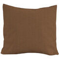 Linge de maison sur Grenoble : Coussins Soleil D'Ocre Lino Marron 45x45 cm. . Maison & D&eacute;co > Coussins.