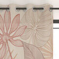 Linge de maison sur Grenoble : Rideaux, stores Soleil D'Ocre Mayotte Beige 140x240 cm. . Maison & D&eacute;co > Rideaux, stores.