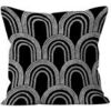 Coussins Soleil D'Ocre Dune Noir 40x40 cm. . Maison & D&eacute;co > Coussins.