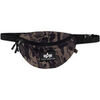 Sac Bandouliere Alpha Industries Rubber Print Waistbag - black camo