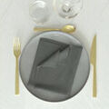 Serviettes de table Soleil D'Ocre Luxury Gris 45x45 cm. . Maison & D&eacute;co> Serviettes de table. Grenoble