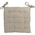 Linge de maison sur Grenoble : Galettes de chaise Soleil D'Ocre Arthur Beige 40x40 cm. . Maison & D&eacute;co> Galettes de chaise.