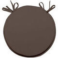 Linge de maison sur Grenoble : Galettes de chaise Soleil D'Ocre Alix Marron Diam 40 cm. . Maison & D&eacute;co> Galettes de chaise.
