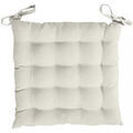 Linge de maison sur Grenoble : Galettes de chaise Soleil D'Ocre Panama Beige 40x40 cm. . Maison & D&eacute;co> Galettes de chaise.