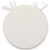 Galettes de chaise Soleil D'Ocre Alix Blanc Diam 40 cm. . Maison & D&eacute;co> Galettes de chaise.