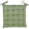Galettes de chaise Soleil D'Ocre Velvet Vert 40x40 cm. . Maison & D&eacute;co> Galettes de chaise.