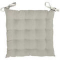 Galettes de chaise Soleil D'Ocre Velvet Beige 40x40 cm. . Maison & D&eacute;co> Galettes de chaise. Grenoble