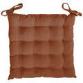 Galettes de chaise Soleil D'Ocre Velvet Orange 40x40 cm. . Maison & D&eacute;co> Galettes de chaise. Grenoble
