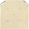 Galettes de chaise Soleil D'Ocre Linen Beige 40x40 cm. . Maison & D&eacute;co> Galettes de chaise. Grenoble