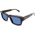Lunettes sur Grenoble : Lunettes de soleil Xlab Pantelleria Lunettes de soleil, Noir/Bleu clair, 51 mm