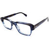 Lunettes de soleil Xlab Ios photochromique Cadres Optiques, Bleu/Gris, 56 mm