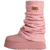 Bottines UGG Classic Mini Dipper Legwarmer Boot Pink Dawn