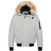 Blouson Schott &agrave; capuche KEYBURN Gris