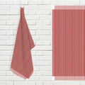 Torchons Soleil D'Ocre Kent Rouge 50x70 cm. . Maison & D&eacute;co> Torchons. Grenoble