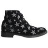 Bottines Saint Laurent Baskets en daim noires