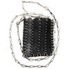 Sac a main Paco Rabanne Mini Pochette en cuir noire