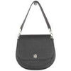 Sac a main Tommy Hilfiger Sac port&eacute; &eacute;paule en cuir noir Noir