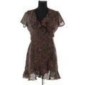 Robe courte Soi Robe en soie multicolore