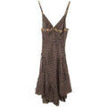 Robe courte BOSS Robe en lin marron Grenoble