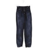 Jeans mom High Pantalon droit en coton noir