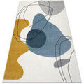 Tapis Rugsx Tapis FUSION 7158 blanc / jaune / 160x220 cm Blanc 160x220 cm. . Maison & D&eacute;co > Tapis. Grenoble