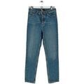Jeans sur Grenoble : Jeans mom The Kooples Pantalon slim en coton marine