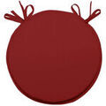 Galettes de chaise Soleil D'Ocre Alix Rouge Diam 40 cm. . Maison & D&eacute;co> Galettes de chaise.