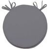 Galettes de chaise Soleil D'Ocre Alix Gris Diam 40 cm. . Maison & D&eacute;co> Galettes de chaise.