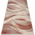 Tapis Rugsx Tapis FUSION 1617 cr&egrave;me / terre cuite 240x330 cm Beige 240x330 cm. . Maison & D&eacute;co > Tapis.