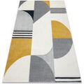 Tapis Rugsx Tapis FUSION 1327 blanc / gris fonc&eacute; 160x220 cm Blanc 160x220 cm. . Maison & D&eacute;co > Tapis. Grenoble