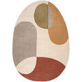 Tapis Rugsx Tapis FUSION 5706 cr&egrave;me / terre cuite 160x220 cm Beige 160x220 cm. . Maison & D&eacute;co > Tapis. Grenoble