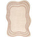 Tapis Rugsx Tapis FUSION 5707 cr&egrave;me / terre cuite 200x290 cm Beige 200x290 cm. . Maison & D&eacute;co > Tapis. Grenoble