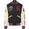 Blouson American College AC-12 BLACK BEIGE