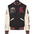 Blouson American College AC-12 BLACK BEIGE