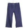 Pantalon Paige Pantalon droit en coton bleu
